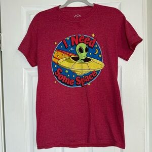 Men’s “I Need Some Space” Alien Graphic Tee